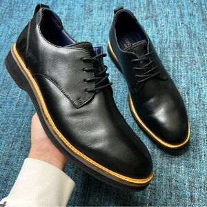 Cole Haan American Classics Montrose Plain Toe Leather Oxfords in Black Men's 10